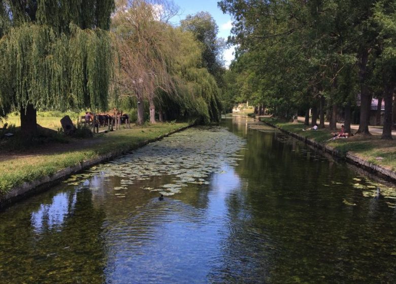 Parcours le long des Canaux de Chantilly